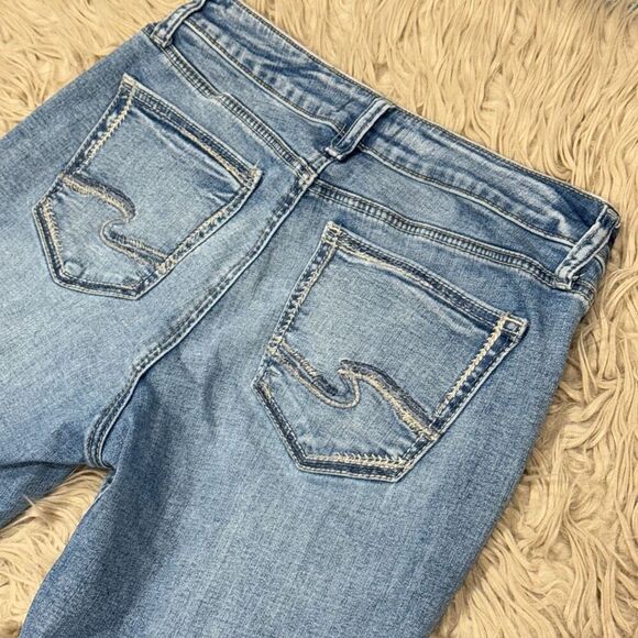 Silver Suki Skinny Jeans size 31x29 - Picture 5 of 6